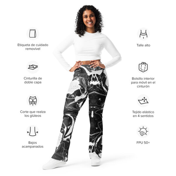 "Twisted" Flare leggings - Image 2
